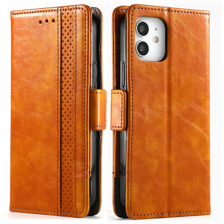 CaseNeo Business Splicing Dual Magnetic Buckle Horizontal Flip PU Leather Case with Holder & Card Slots & Wallet, For iPhone 12 / 12 Pro, For iPhone 12 Pro Max, For iPhone 11 Pro, For iPhone 11