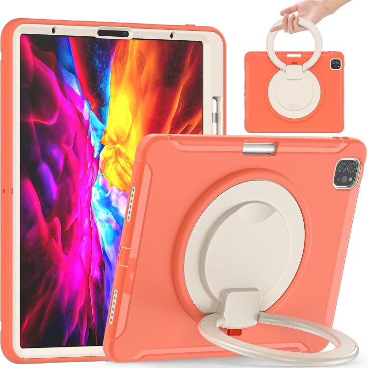 Shockproof TPU + PC Protective Case with 360 Degree Rotation Foldable Handle Grip Holder & Pen Slot, For iPad Pro 12.9 2020 / 2018, For Samsung Galaxy Tab S6 Lite 10.4 inch P610