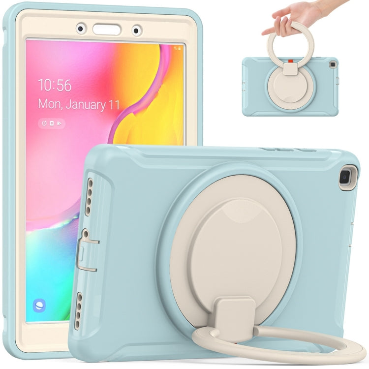Shockproof TPU + PC Protective Case with 360 Degree Rotation Foldable Handle Grip Holder & Pen Slot, For Samsung Galaxy Tab A 8.0 2019 T290