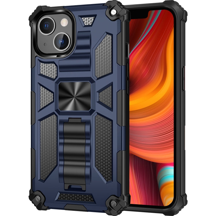 Armor Shockproof TPU + PC Magnetic Protective Case with Holder, For iPhone 13, For iPhone 13 Pro, For iPhone 13 Pro Max