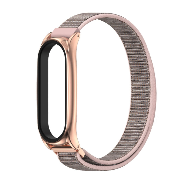 For Xiaomi Mi Band 6 / 5 Mijobs Nylon Loop Plus Strap Replacement Watchband