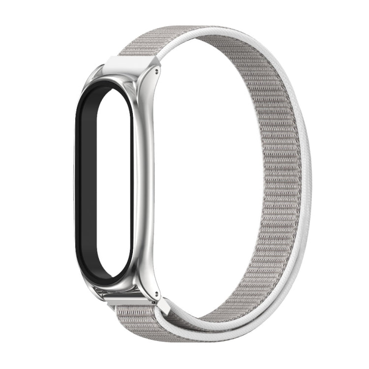 For Xiaomi Mi Band 6 / 5 Mijobs Nylon Loop Plus Strap Replacement Watchband