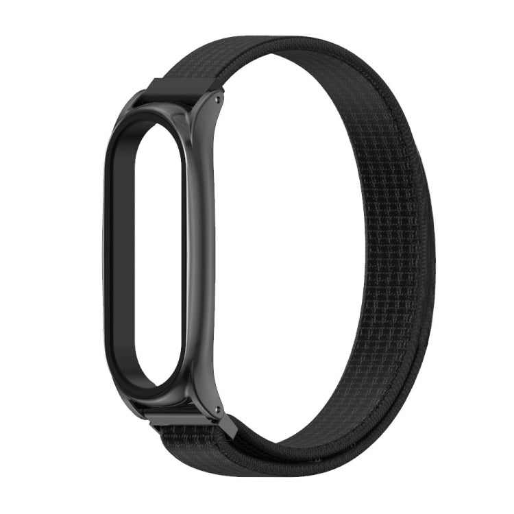 For Xiaomi Mi Band 6 / 5 Mijobs Nylon Loop Plus Strap Replacement Watchband
