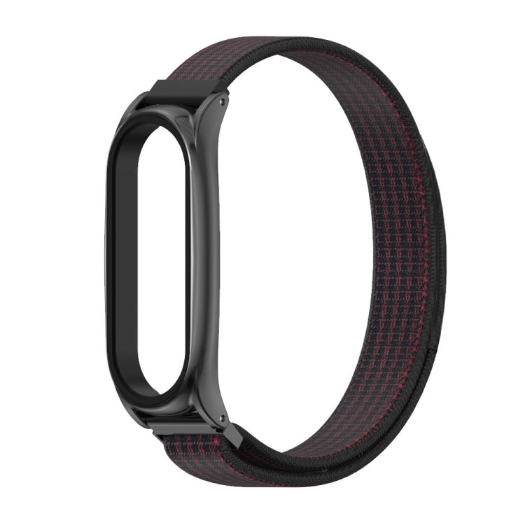 For Xiaomi Mi Band 6 / 5 Mijobs Nylon Loop Plus Strap Replacement Watchband
