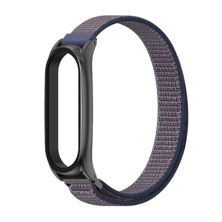 For Xiaomi Mi Band 6 / 5 Mijobs Nylon Loop Plus Strap Replacement Watchband