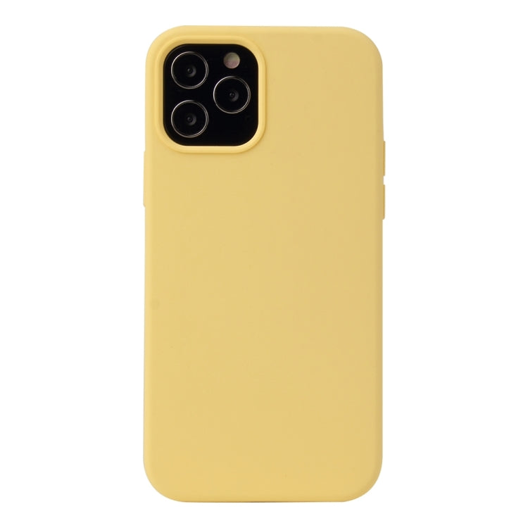 Solid Color Liquid Silicone Shockproof Protective Case, For iPhone 13