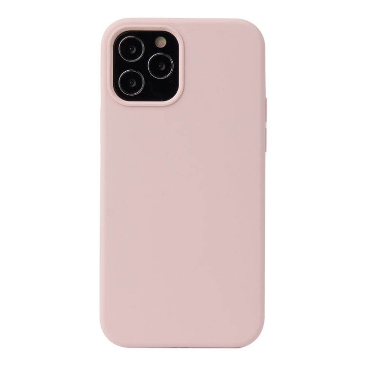 Solid Color Liquid Silicone Shockproof Protective Case, For iPhone 13