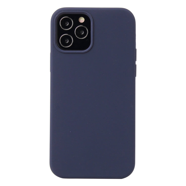 Solid Color Liquid Silicone Shockproof Protective Case, For iPhone 13
