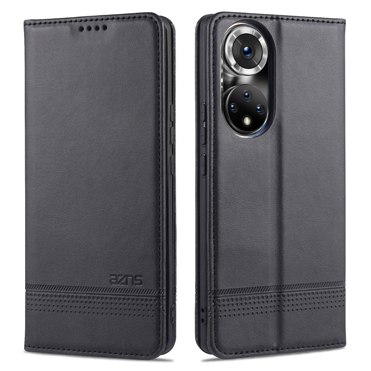 AZNS Magnetic Calf Texture Horizontal Flip Leather Case with Card Slots & Holder & Wallet, For Huawei P50, For Huawei P50 Pro, For Honor 50, For Honor 50 Pro