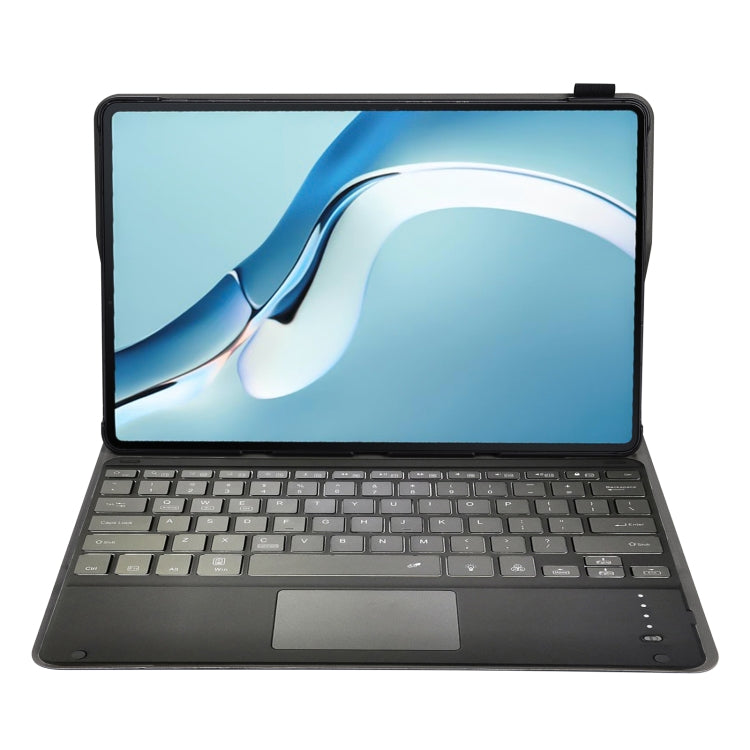 For Huawei MatePad Pro 12.6 2021 Sheep Texture Ultra-thin Backlight Bluetooth Keyboard Horizontal Flip Leather Case with Holder & Touchpad, A126-AS