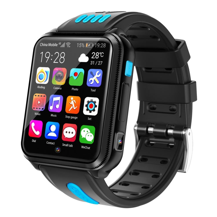 W5 1.54 inch Full-fit Screen Dual Cameras Smart Phone Watch, Support SIM Card / GPS Tracking / Real-time Trajectory / Temperature Monitoring,, 1GB+16GB, 2GB+16GB, 2GB+32GB