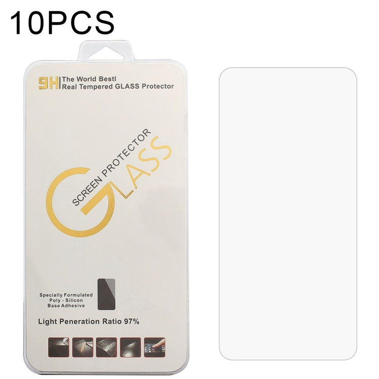 10 PCS 0.26mm 9H 2.5D Tempered Glass Film, For TP-Link neffos A5 (10 PCS), For Multilaser G Pro 2 (10 PCS), For Doogee S97 Pro (10 PCS), For Oukitel C21 Pro (10 PCS), For Doogee N40 Pro (10 PCS), For Cubot  Note 9 (10 PCS), For Ulefone Note 6 (10 PCS) ...