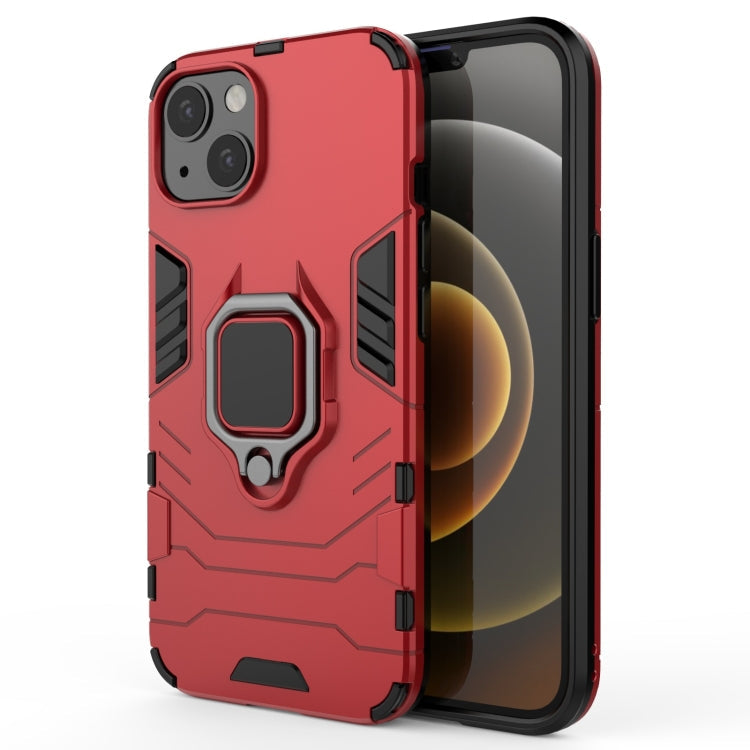 Shockproof PC + TPU Protective Case with Magnetic Ring Holder, For iPhone 13, For iPhone 13 Pro, For iPhone 13 Pro Max