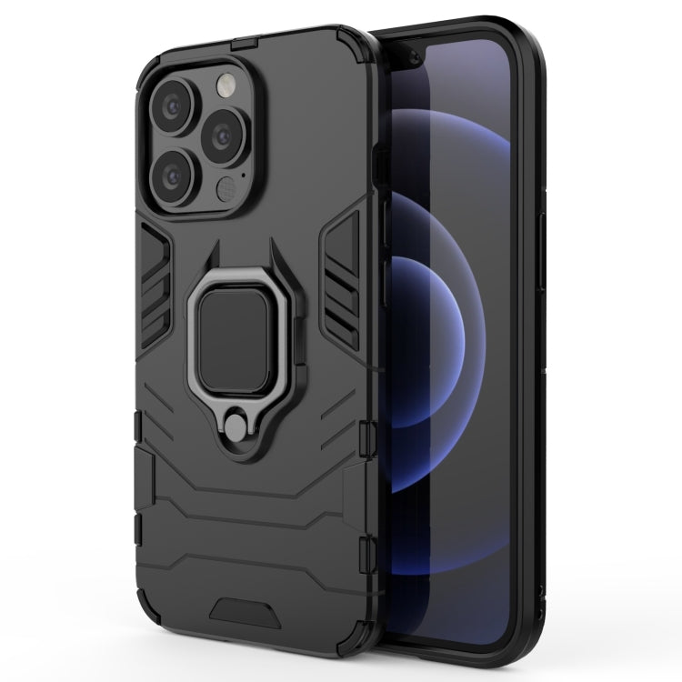 Shockproof PC + TPU Protective Case with Magnetic Ring Holder, For iPhone 13, For iPhone 13 Pro, For iPhone 13 Pro Max