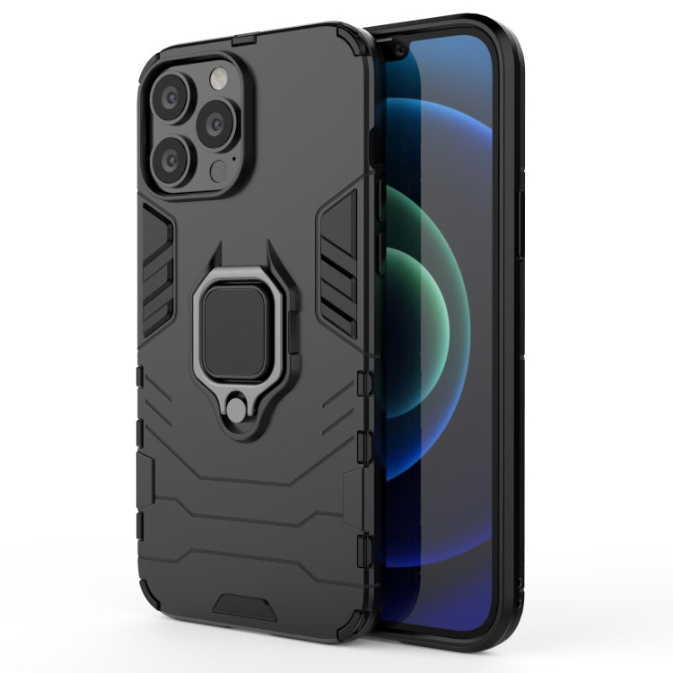 Shockproof PC + TPU Protective Case with Magnetic Ring Holder, For iPhone 13, For iPhone 13 Pro, For iPhone 13 Pro Max