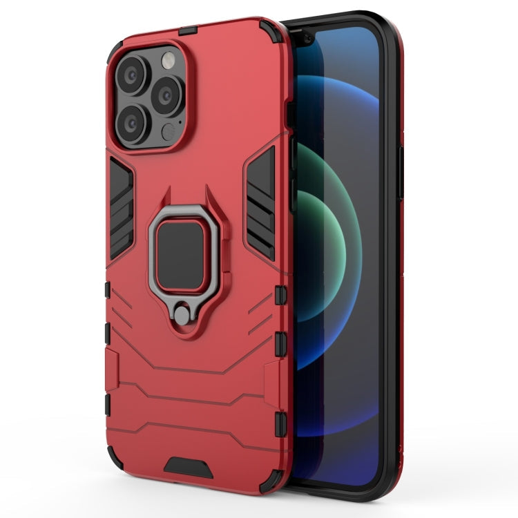 Shockproof PC + TPU Protective Case with Magnetic Ring Holder, For iPhone 13, For iPhone 13 Pro, For iPhone 13 Pro Max