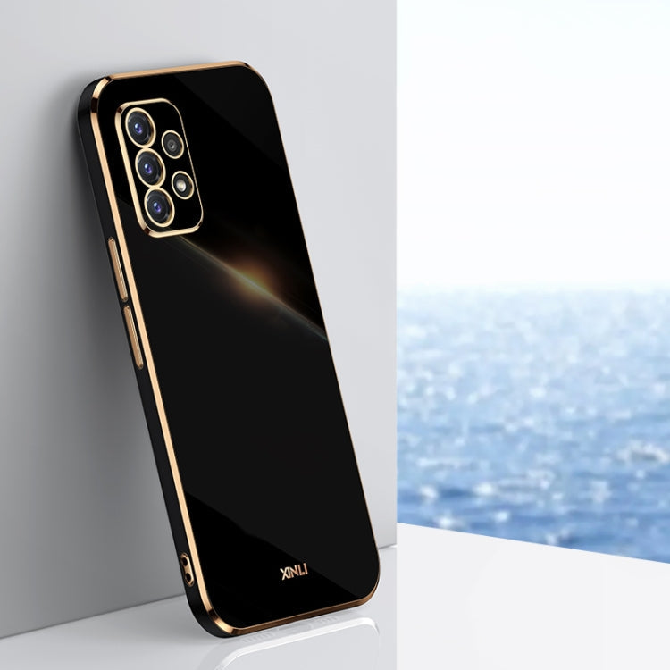 XINLI Straight Edge 6D Electroplate TPU Phone Case, For Samsung Galaxy A22 4G, For Samsung Galaxy A52 5G, For Samsung Galaxy A72 5G, For Samsung Galaxy A82 5G