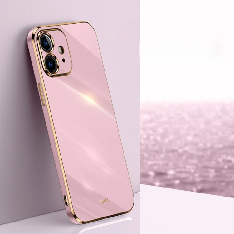 XINLI Straight Edge 6D Electroplate TPU Phone Case, For iPhone 11, For iPhone 11 Pro, For iPhone 11 Pro Max