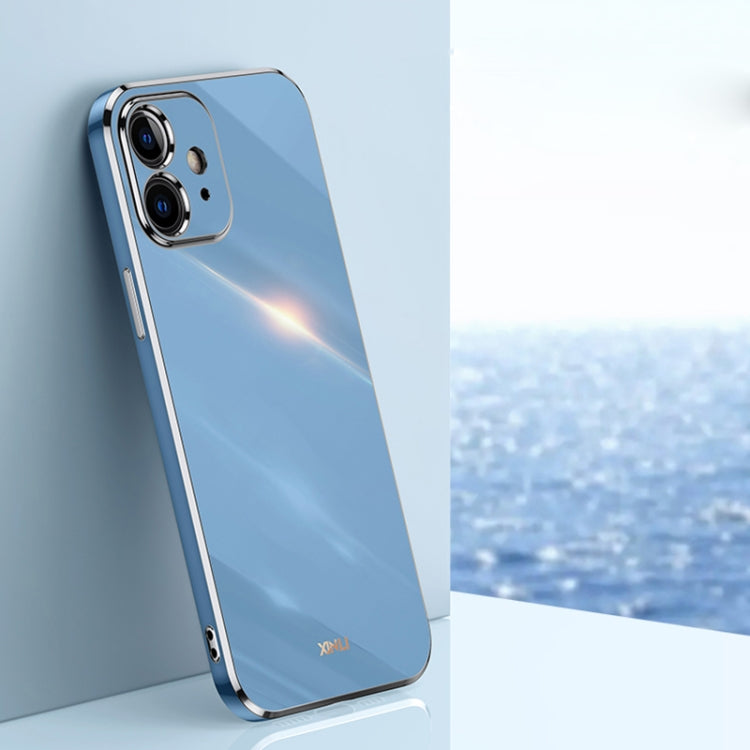 XINLI Straight Edge 6D Electroplate TPU Phone Case, For iPhone 11, For iPhone 11 Pro, For iPhone 11 Pro Max