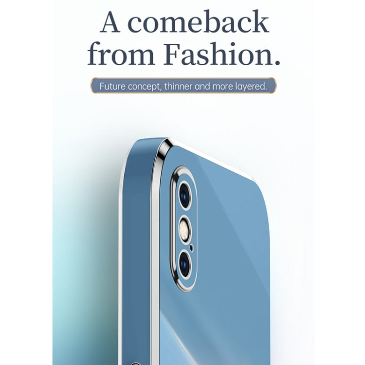 XINLI Straight Edge 6D Electroplate TPU Phone Case, For iPhone X, For iPhone XR, For iPhone XS