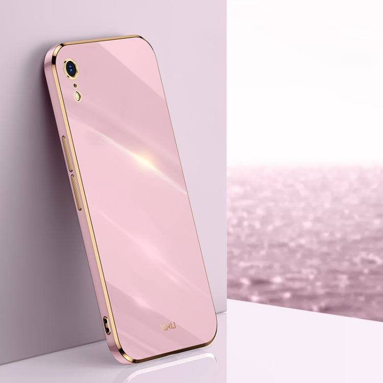 XINLI Straight Edge 6D Electroplate TPU Phone Case, For iPhone X, For iPhone XR, For iPhone XS