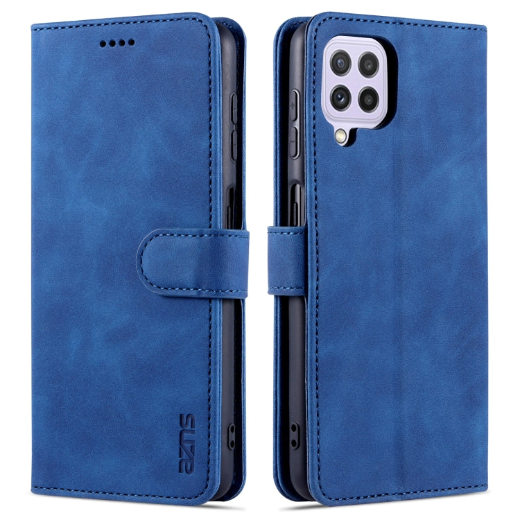 AZNS Skin Feel Calf Texture Horizontal Flip Leather Case with Card Slots & Holder & Wallet, For Honor Play 5T Youth, For Samsung Galaxy A22 4G, For Samsung Galaxy A32 5G, For Samsung Galaxy A82 5G