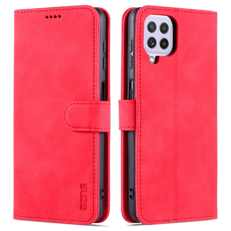 AZNS Skin Feel Calf Texture Horizontal Flip Leather Case with Card Slots & Holder & Wallet, For Honor Play 5T Youth, For Samsung Galaxy A22 4G, For Samsung Galaxy A32 5G, For Samsung Galaxy A82 5G