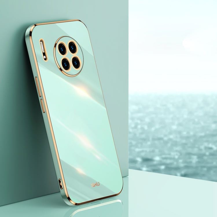 XINLI Straight Edge 6D Electroplate TPU Phone Case, For Huawei Mate 30, For Huawei Mate 30 Pro, For Huawei Mate 40