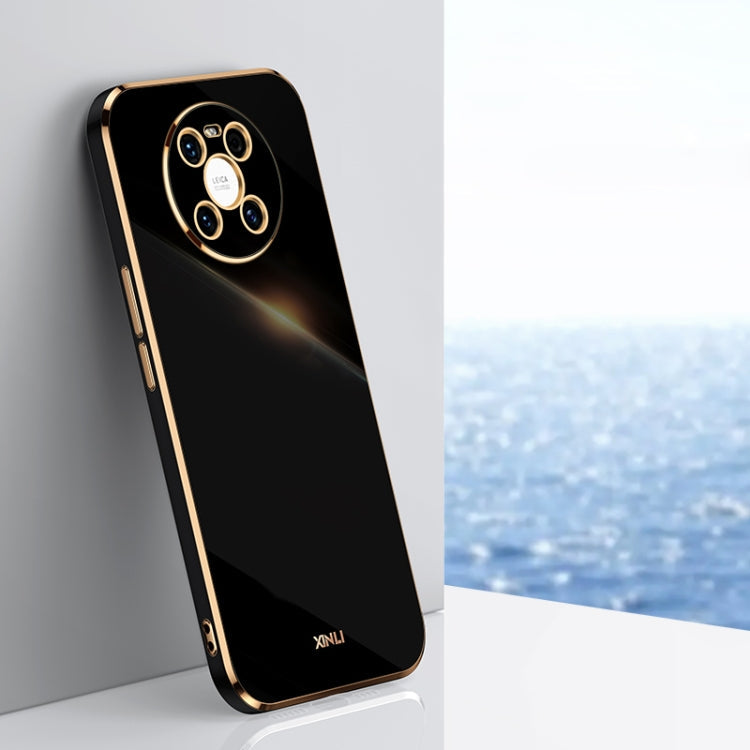 XINLI Straight Edge 6D Electroplate TPU Phone Case, For Huawei Mate 30, For Huawei Mate 30 Pro, For Huawei Mate 40