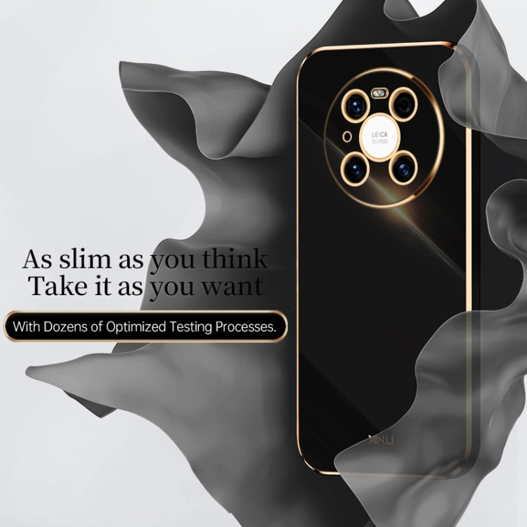 XINLI Straight Edge 6D Electroplate TPU Phone Case, For Huawei Mate 40 Pro, For Huawei nova 6 5G, For Huawei nova 6 SE