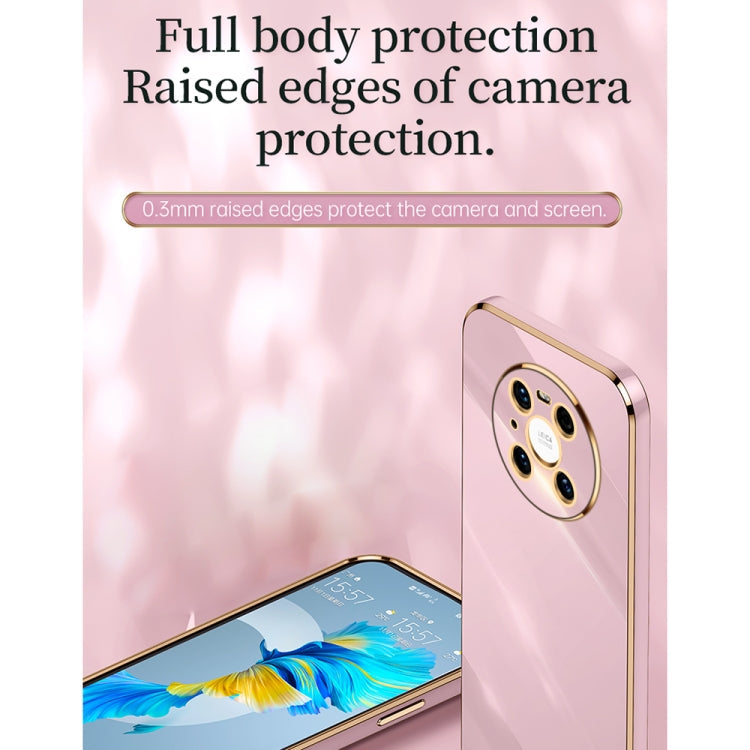 XINLI Straight Edge 6D Electroplate TPU Phone Case, For Huawei Mate 40 Pro, For Huawei nova 6 5G, For Huawei nova 6 SE