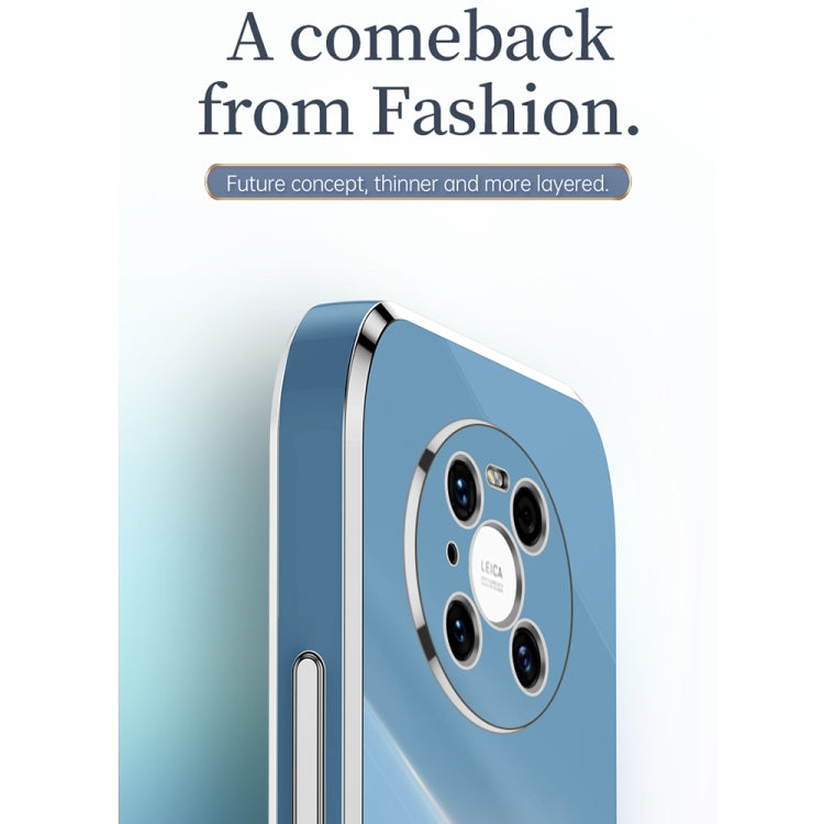 XINLI Straight Edge 6D Electroplate TPU Phone Case, For Huawei Mate 40 Pro, For Huawei nova 6 5G, For Huawei nova 6 SE