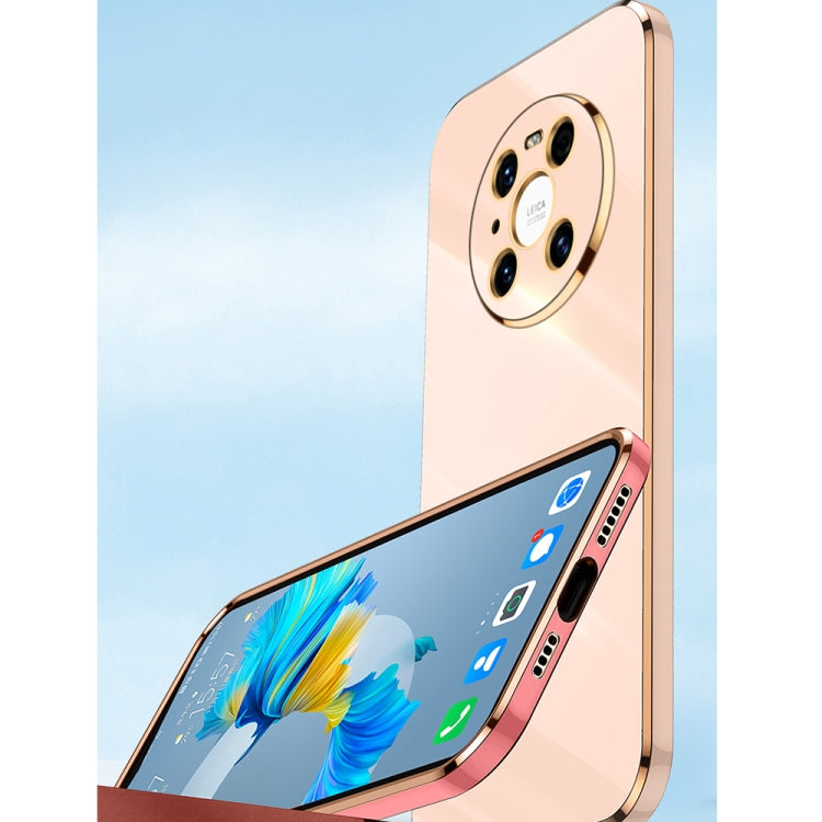 XINLI Straight Edge 6D Electroplate TPU Phone Case, For Huawei Mate 40 Pro, For Huawei nova 6 5G, For Huawei nova 6 SE