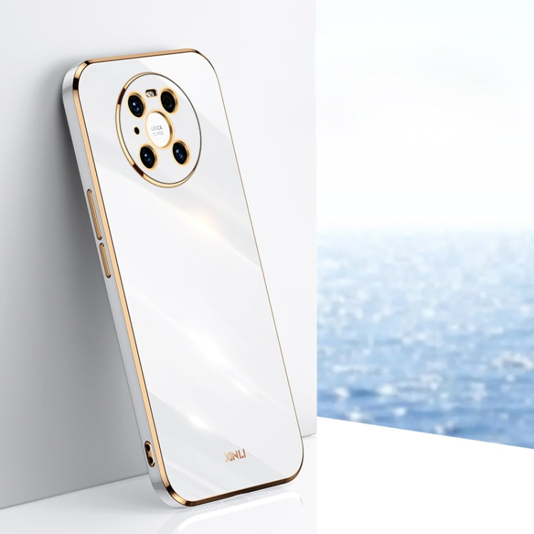 XINLI Straight Edge 6D Electroplate TPU Phone Case, For Huawei Mate 40 Pro, For Huawei nova 6 5G, For Huawei nova 6 SE
