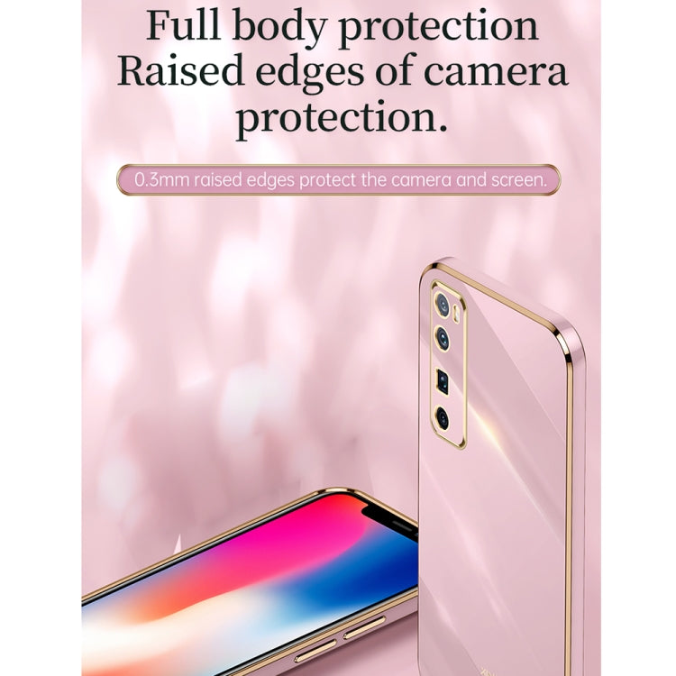 XINLI Straight Edge 6D Electroplate TPU Phone Case, For Huawei nova 7 5G, For Huawei nova 7 Pro 5G, For Huawei nova 7 SE