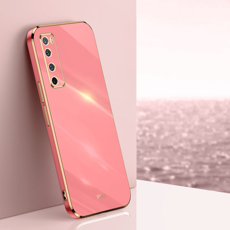 XINLI Straight Edge 6D Electroplate TPU Phone Case, For Huawei nova 7 5G, For Huawei nova 7 Pro 5G, For Huawei nova 7 SE