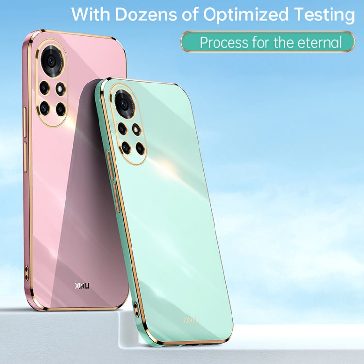 XINLI Straight Edge 6D Electroplate TPU Phone Case, For Huawei nova 8 Pro 5G, For Huawei nova 8 SE, For Huawei P30