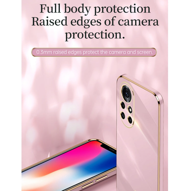 XINLI Straight Edge 6D Electroplate TPU Phone Case, For Huawei nova 8 Pro 5G, For Huawei nova 8 SE, For Huawei P30