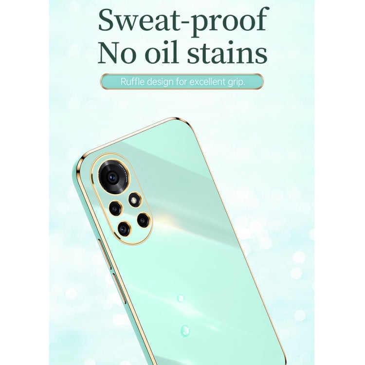 XINLI Straight Edge 6D Electroplate TPU Phone Case, For Huawei nova 8 Pro 5G, For Huawei nova 8 SE, For Huawei P30