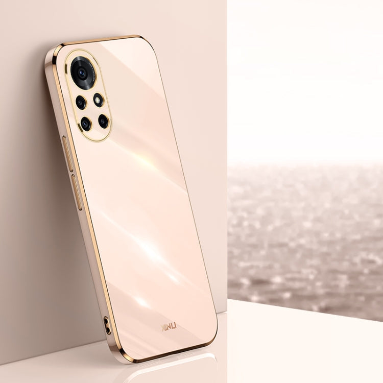 XINLI Straight Edge 6D Electroplate TPU Phone Case, For Huawei nova 8 Pro 5G, For Huawei nova 8 SE, For Huawei P30