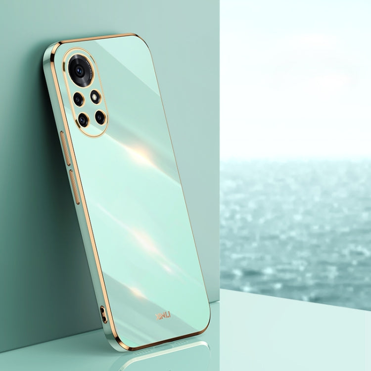 XINLI Straight Edge 6D Electroplate TPU Phone Case, For Huawei nova 8 Pro 5G, For Huawei nova 8 SE, For Huawei P30