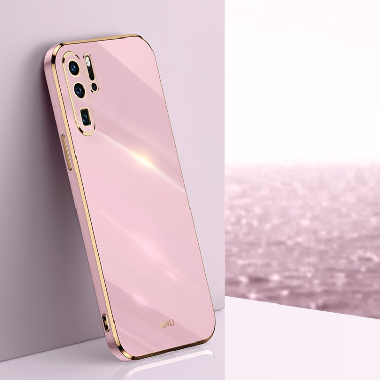 XINLI Straight Edge 6D Electroplate TPU Phone Case, For Huawei P30 Pro, For Huawei P30 Lite, For Huawei P40