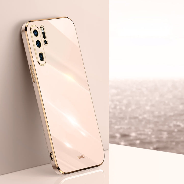 XINLI Straight Edge 6D Electroplate TPU Phone Case, For Huawei P30 Pro, For Huawei P30 Lite, For Huawei P40