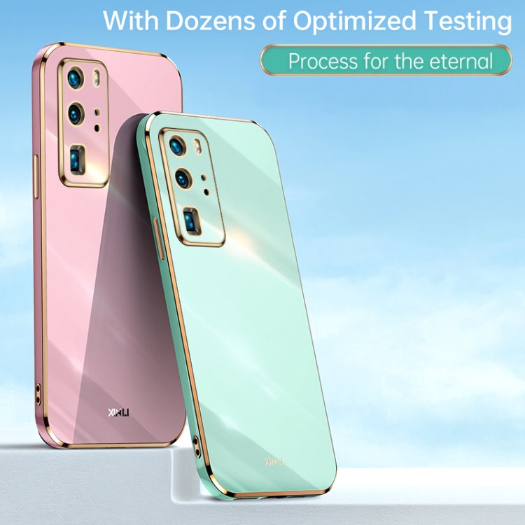 XINLI Straight Edge 6D Electroplate TPU Phone Case, For Huawei P40 Pro, For Honor 20, For Honor 20 Pro