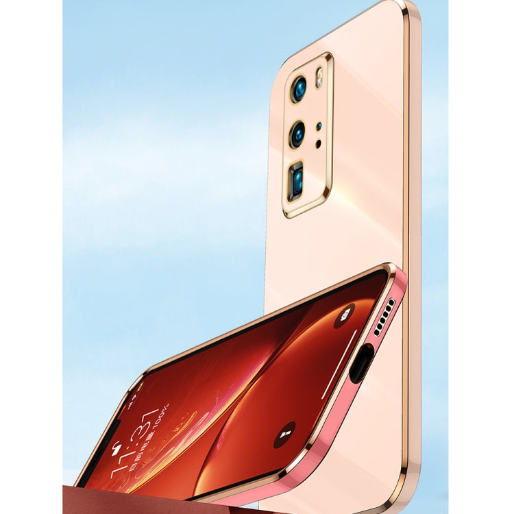 XINLI Straight Edge 6D Electroplate TPU Phone Case, For Huawei P40 Pro, For Honor 20, For Honor 20 Pro
