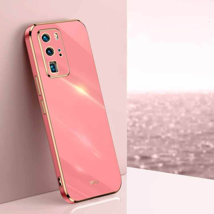 XINLI Straight Edge 6D Electroplate TPU Phone Case, For Huawei P40 Pro, For Honor 20, For Honor 20 Pro