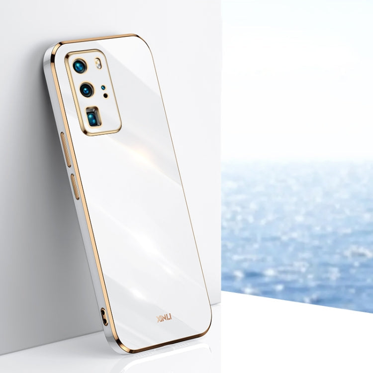 XINLI Straight Edge 6D Electroplate TPU Phone Case, For Huawei P40 Pro, For Honor 20, For Honor 20 Pro