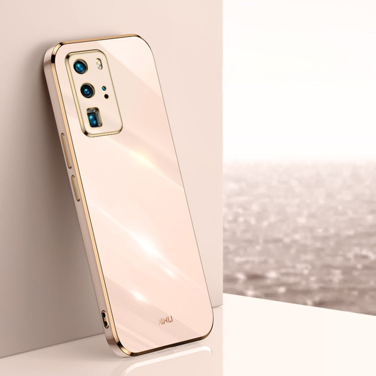 XINLI Straight Edge 6D Electroplate TPU Phone Case, For Huawei P40 Pro, For Honor 20, For Honor 20 Pro