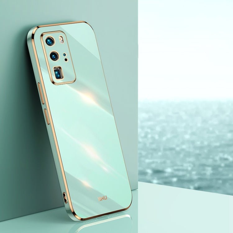 XINLI Straight Edge 6D Electroplate TPU Phone Case, For Huawei P40 Pro, For Honor 20, For Honor 20 Pro