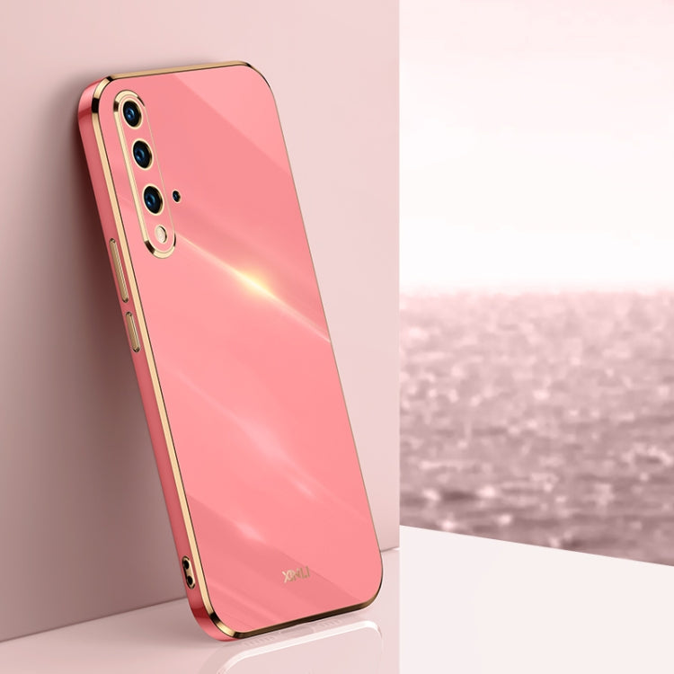 XINLI Straight Edge 6D Electroplate TPU Phone Case, For Huawei P40 Pro, For Honor 20, For Honor 20 Pro